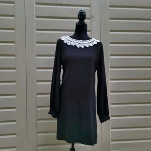 Reynah Couture Anthropologie Long sleeved black sh